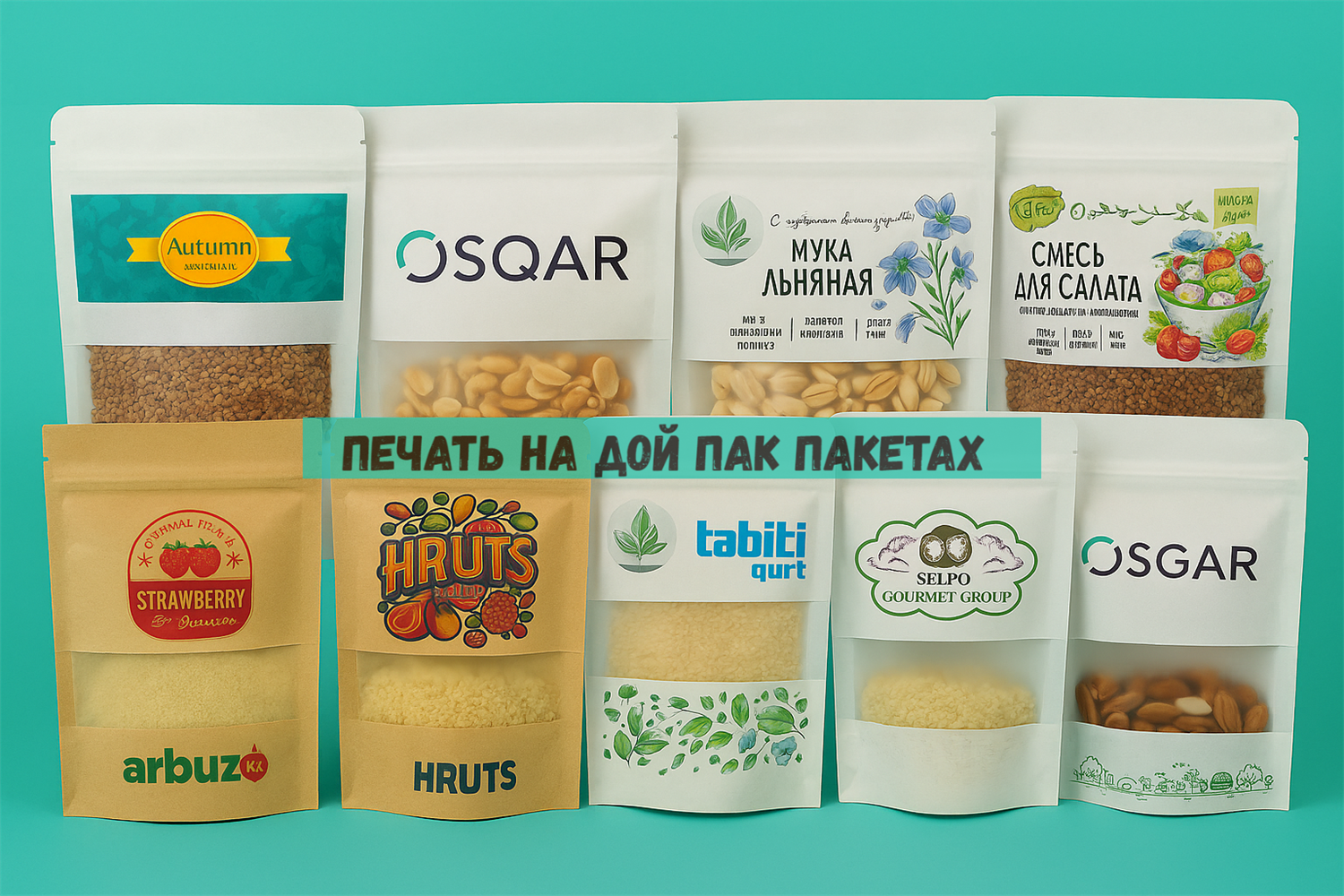 дой пак с дизайном