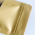 Пакет дой пак крафт зип-лок 170*240мм с окном ЭКОНОМ 777705 - фото 6461